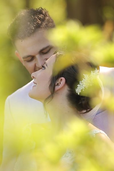 Aaron and Alyse picuted at Wollongong Botanic Gardens